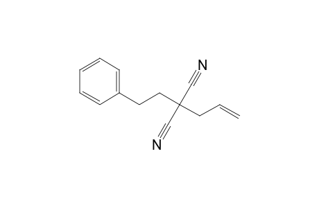2-Phenylethyl-2-allylmalononitrile