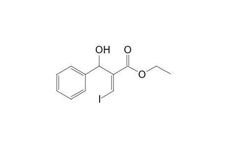 (E)-ethyl 2-(hydroxy(phenyl)methyl)-3-iodoacrylate