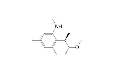 Benzenamine, 2-(2-methoxy-1-methylpropyl)-N,3,5-trimethyl-, (R*,R*)-