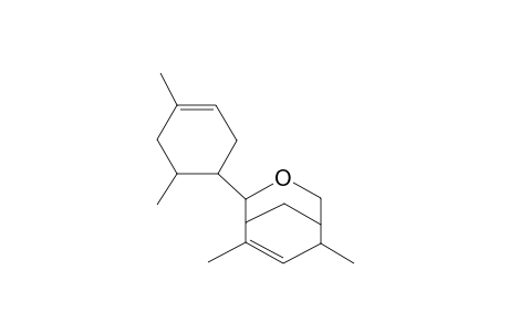 4-(4,6-Dimethyl-3-cyclohexen-1-yl)-6,8-dimethyl-3-oxabicyclo[3.3.1]non-6-ene