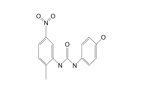 3-(4-hydroxyphenyl)-1-(2-methyl-5-nitrophenyl)urea