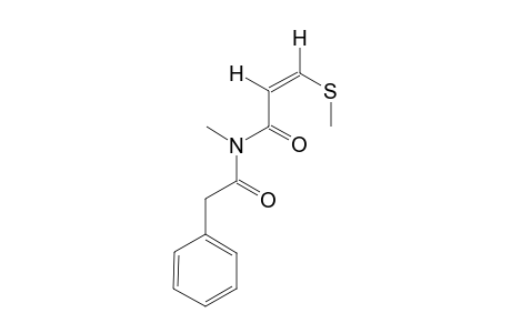PENIMIDE-B;(Z)-3-(METHYLTHIO)-PROPENOYL-PHENYLACETYL-N-METHYLIMIDE
