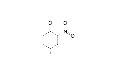 (2R,4R)-4-methyl-2-nitrocyclohexan-1-one