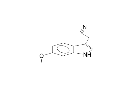 2-(6-methoxy-1H-indol-3-yl)acetonitrile