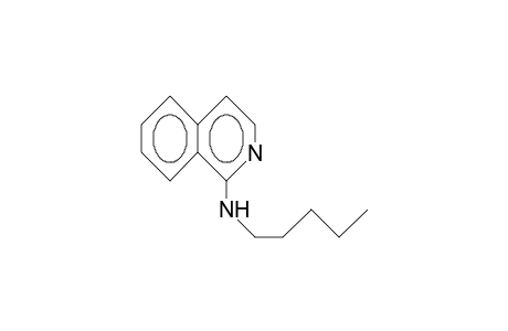 1-Pentylamino-isoquinoline