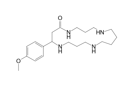 8-(4-Methoxyphenyl)-1,5,9,13-tetraazacycloheptadecan-6-one