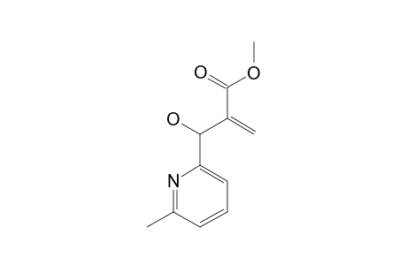 Methyl 3-hydroxy-2-methylene-3-(6-methyl-2-pyridyl)propionate