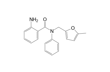 2-Amino-N-[(5-methyl-2-furyl)methyl]-N-phenylbenzamide