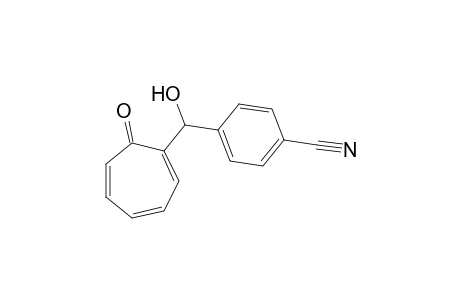 2-(Hydroxy(4-cyanophenyl)methyl)tropone