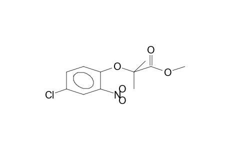 Propanoic acid, 2-(4-chloro-2-nitrophenoxy)-2-methyl-, methyl ester