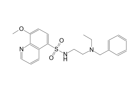 5-quinolinesulfonamide, N-[2-[ethyl(phenylmethyl)amino]ethyl]-8-methoxy-