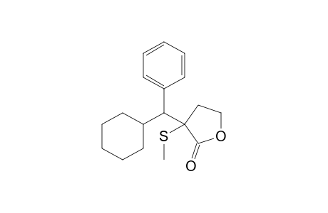 3-(.alpha.-Cyclohexylphenylmethyl)-3-(methylsulfanyl)tetrahydrofuran-2-one isomer