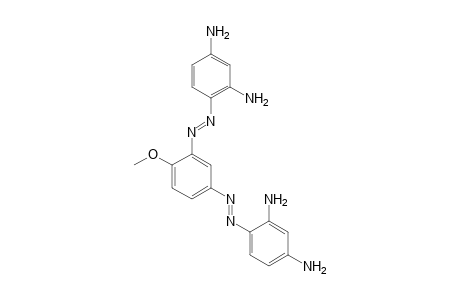 1,3-Benzenediamine, 4,4'-[(4-methoxy-1,3-phenylene)bis(azo)]bis-