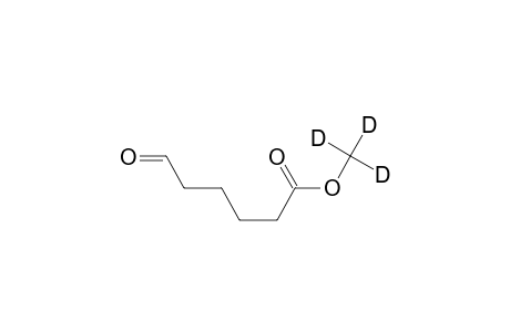 Hexanoic acid, 6-oxo-, methyl-D3 ester