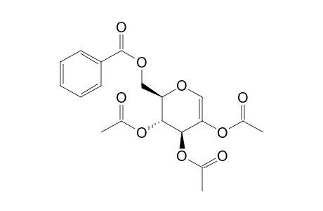 D-arabino-Hex-1-enitol, 1,5-anhydro-, 2,3,4-triacetate 6-benzoate