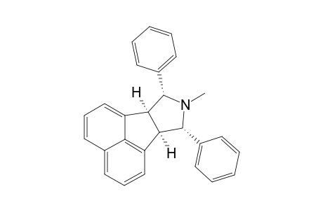 7H-Acenaphtho[1,2-c]pyrrole, 6b,8,9,9a-tetrahydro-8-methyl-7,9-diphenyl-, (6b.alpha.,7.alpha.,9.alpha.,9a.alpha.)-