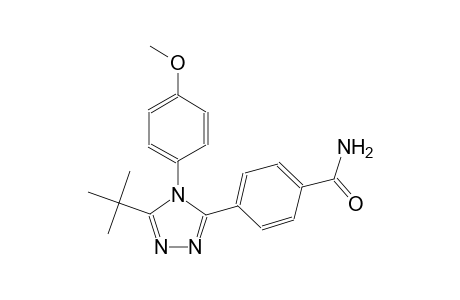 benzamide, 4-[5-(1,1-dimethylethyl)-4-(4-methoxyphenyl)-4H-1,2,4-triazol-3-yl]-