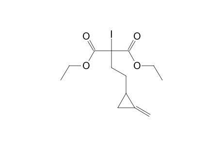 2-iodo-2-[2-(2-methylenecyclopropyl)ethyl]malonic acid diethyl ester