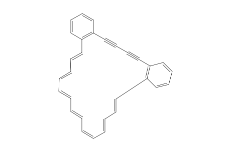 Dibenzo[a,g]cyclodocosene, 23,24,25,26-tetradehydro-, (E,E,E,E,E,E,Z)-