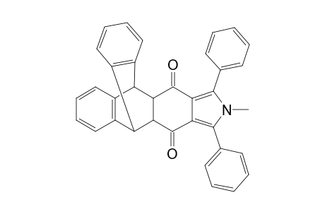 4a,5,10,10a-Tetrahydro-2-methyl-1,3-diphenyl-5,10[1',2']benzeno-2H-naphth[2,3-f]isoindol-4,11-dione