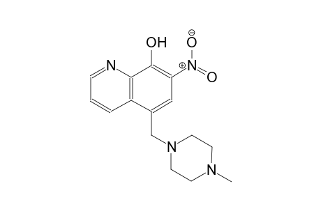 5-[(4-methyl-1-piperazinyl)methyl]-7-nitro-8-quinolinol
