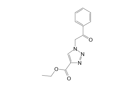 ethyl 1-(2-oxo-2-phenylethyl)-1H-1,2,3-triazole-4-carboxylate