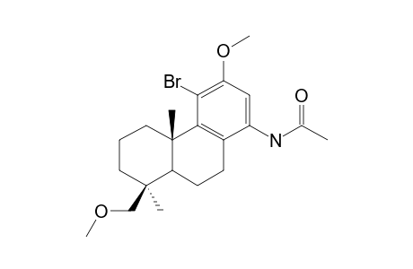 N-(11-bromo-12,19-dimethoxypodocarpa-8,11,13-trien-14-yl)acetamide