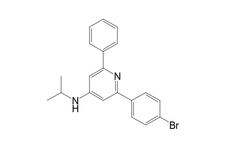 2-(4-bromophenyl)-6-phenyl-N-propan-2-yl-4-pyridinamine