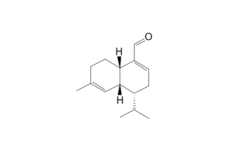 AMORPHA-4,9-DIEN-14-AL;(+)-(4R,4AR,8AS)-3,4,4A,7,8,8A-HEXAHYDRO-6-METHYL-4-(1-METHYLETHYL)-NAPHTHALENE-1-CARBALDEHYDE