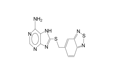 8-[(2,1,3-Benzothiadiazol-5-ylmethyl)sulfanyl]-9H-purin-6-amine