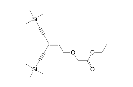 Ethyl [[5-(Trimethylsilyl)-3-[(trimethylsilyl)ethynyl]pent-2-en-4-yn-1-yl]oxy]acetate