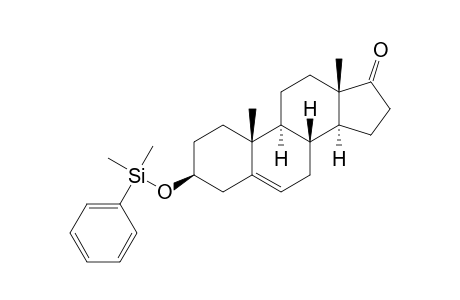 3.beta.(-Dimethylphenylsiloxy)-5-androsten-17-one