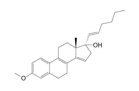 (13S,17R)-17-((E)-Hex-1-enyl)-3-methoxy-13-methyl-7,11,12,13,16,17-hexahydro-6H-cyclopenta[a]phenanthren-17-ol