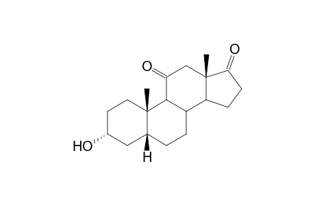 5β-Androstan-3α-ol-11,17-dione