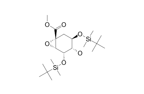 Methyl (1R,2S,3S,4S,5R)-3,5-Bis[(tert-butyl)dimethylsilyloxy]-1,2-epoxy-4-hydroxycyclohexane-1-carboxylate