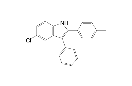 5-Chloro-2-(4-methylphenyl)-3-phenylindole
