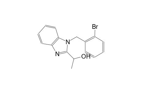 1H-benzimidazole-2-methanol, 1-[(2-bromophenyl)methyl]-alpha-methyl-