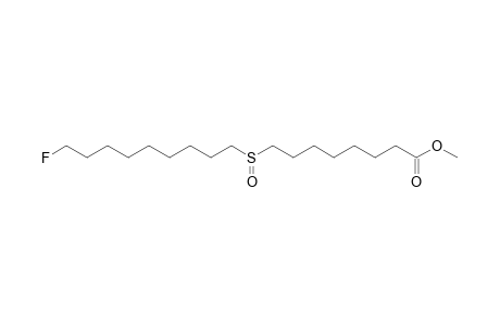 METHYL_18-FLUOROSTEARATE-9-SULFOXIDE