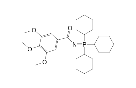 N-(tricyclohexylphosphoranylidene)-3,4,5-trimethoxybenzamide