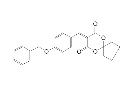 6,10-dioxaspiro[4.5]decane-7,9-dione, 8-[[4-(phenylmethoxy)phenyl]methylene]-