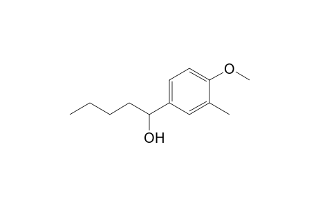 1-(4-methoxy-3-methylphenyl)-1-pentanol