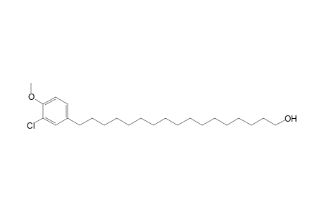 Benzeneheptadecanol, 3-chloro-4-methoxy-