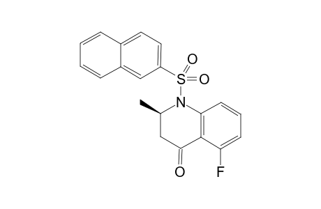 (R)-5-fluoro-2-methyl-1-(naphthalene-2-sulfonyl)-2,3-dihydro-1H-quinolin-4-one