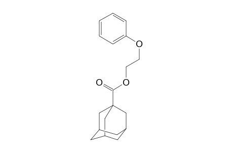 1-Adamantanecarboxylic acid, 2-(phenoxy)ethyl ester