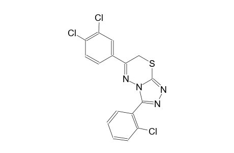 3-(2-chlorophenyl)-6-(3,4-dichlorophenyl)-7H-[1,2,4]triazolo[3,4-b][1,3,4]thiadiazine