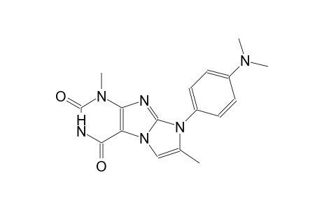 1H-imidazo[2,1-f]purine-2,4(3H,8H)-dione, 8-[4-(dimethylamino)phenyl]-1,7-dimethyl-