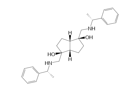 (1S,2S,5S,6S,1'R,2''R)-2,6-Bis(1-phenylethylaminomethyl)bicyclo[3.3.0]octan-2,6-diol