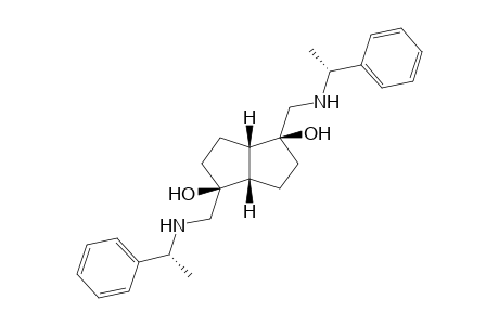 (1S,2S,5S,6S,1'R,2''R)-2,6-Bis(1-phenylethylaminomethyl)bicyclo[3.3.0]octan-2,6-diol