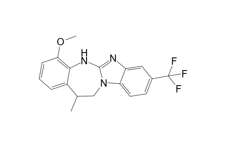 13-Methyl-4-methoxy-8-trifluoromethyl-12,13-Dihydro-5H-benzimidazo[2,3-b][1,3]benzodiazepine