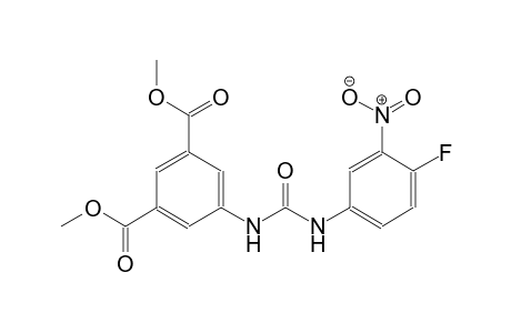 dimethyl 5-{[(4-fluoro-3-nitroanilino)carbonyl]amino}isophthalate